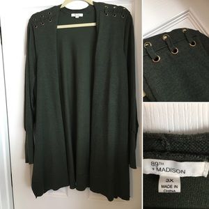 3x Olive Green Cardigan